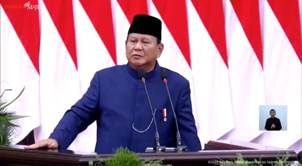 Foto: Probowo Subianto Presiden RI