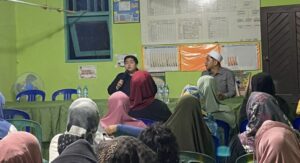 Suasana diskusi serap aspirasi, Wakil Ketua DPRD Kaltim, Ananda Emira Moeis.