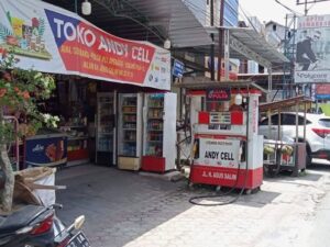 Foto : Penertiban Pertamini kota Samarinda