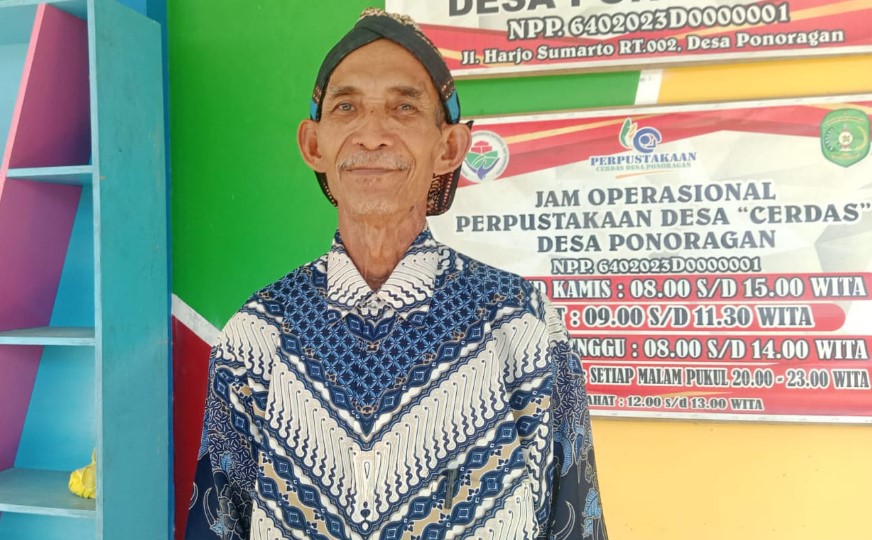 Foto : Kepala Desa Ponoragan, Sarmin. (Istimewa)