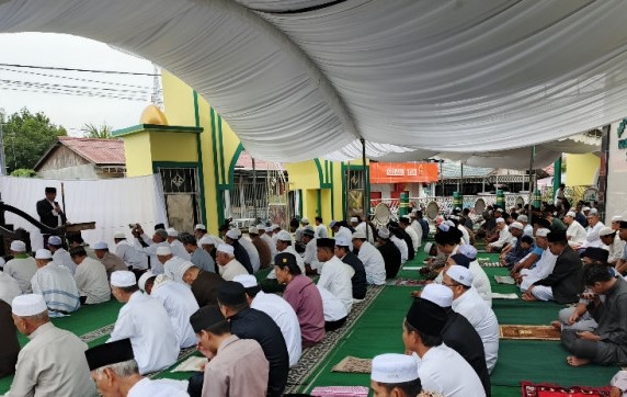 Foto : Aksi Sosial Korpri Kukar Bagikan Daging Kurban ke 225 Penerima Manfaat. (Istimewa)