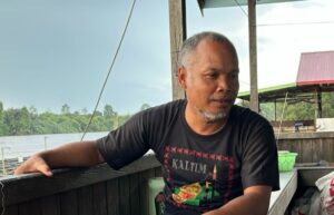 Foto: Kepala Desa Embalut, Yahya.