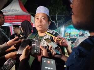 Foto: Camat Tenggarong, Sukono, usai acara Festival Ramadhan Kelurahan Maluhu.