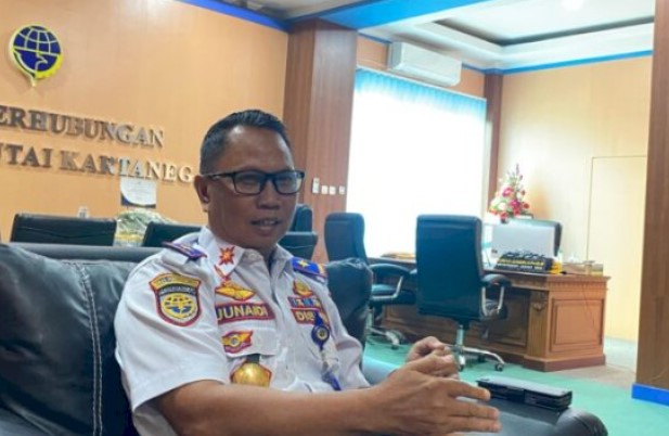 Foto: Kepala Dishub Kukar, Ahmad Junaidi.